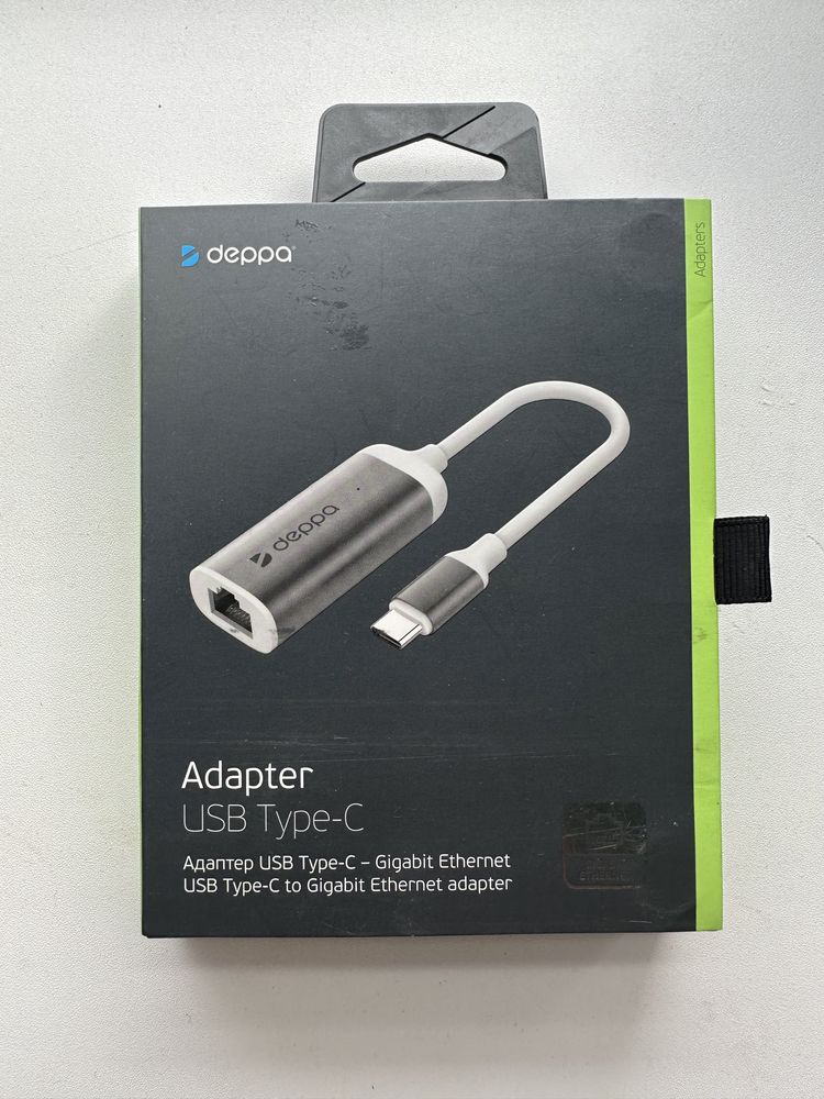 Адаптер Type C на Ethernet