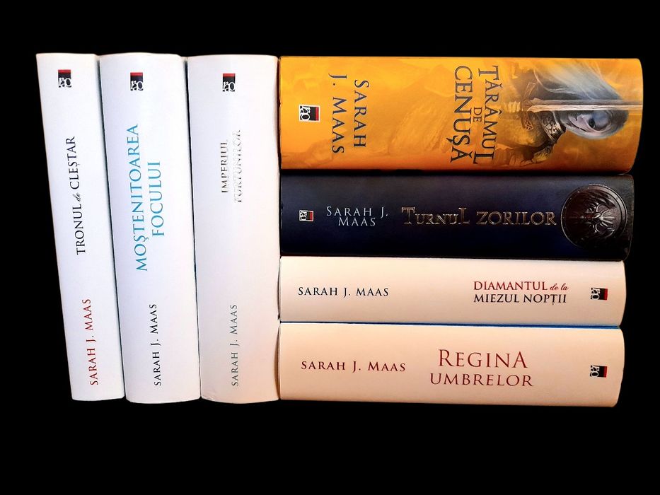 Seria TOG - Tronul de clestar (cartonate),  Sarah J. Maas
