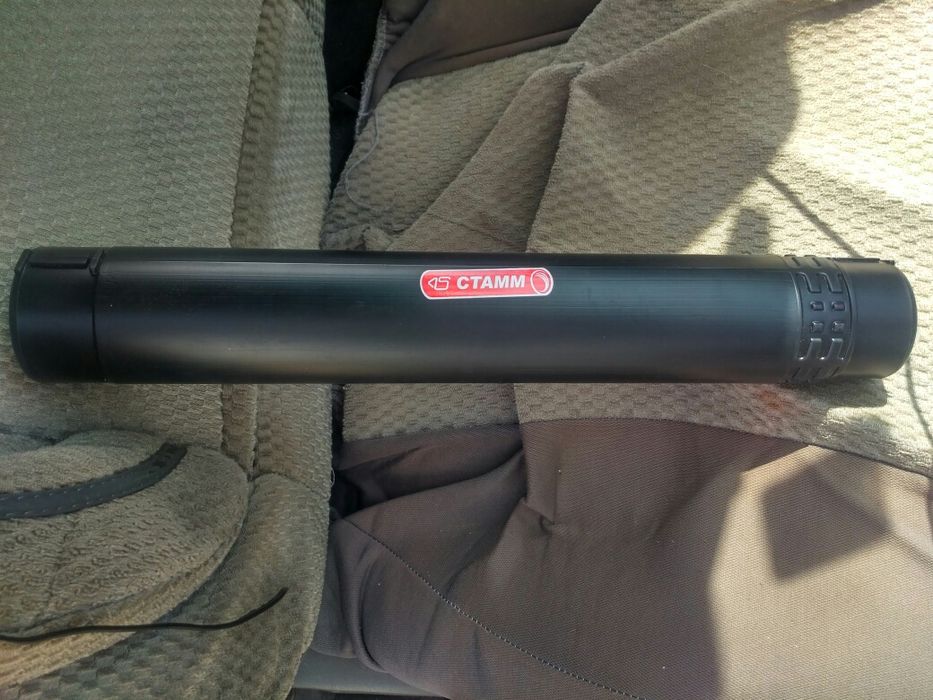 Тубус телескопический чёрный СТАММ в отличном состоянии. D 65 мм