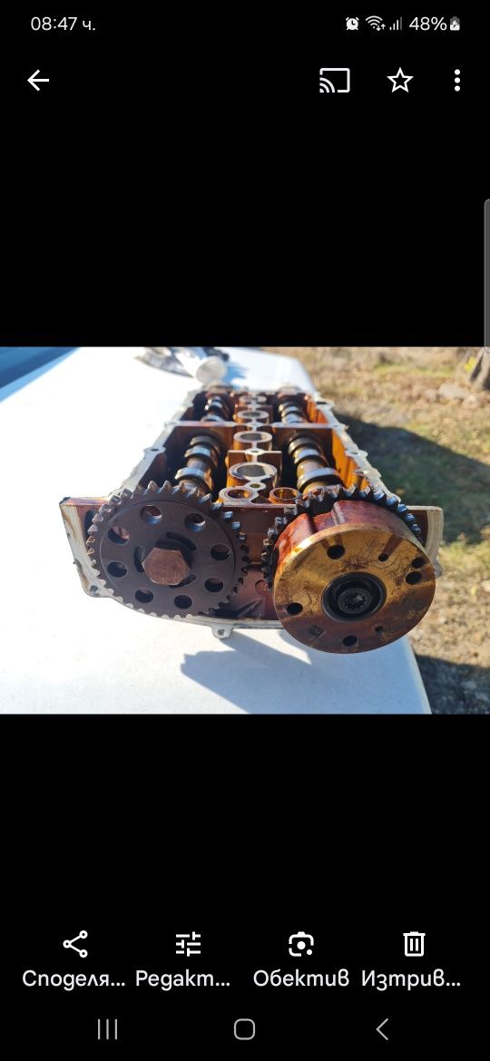 Капак с валове  голф 5  1.6fsi