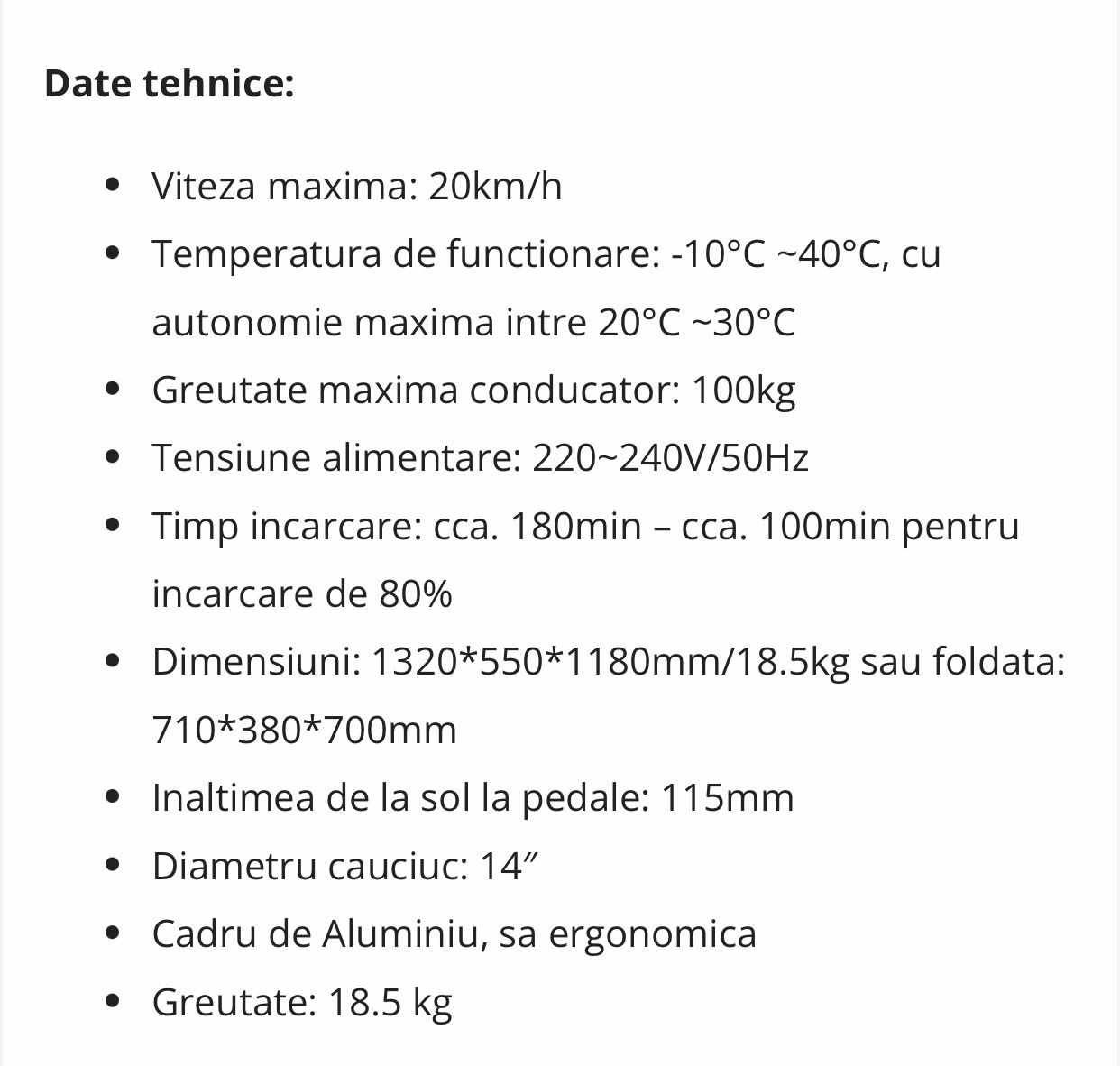 Vand Bicicleta Electrica din aluminiu Airwiel acumulator panasonic