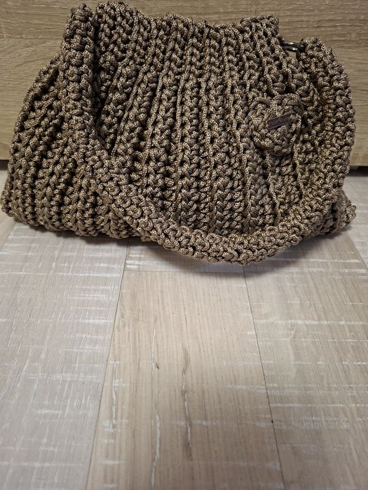 Плетени чанти на една кука -памук 80%,вискоза 20%