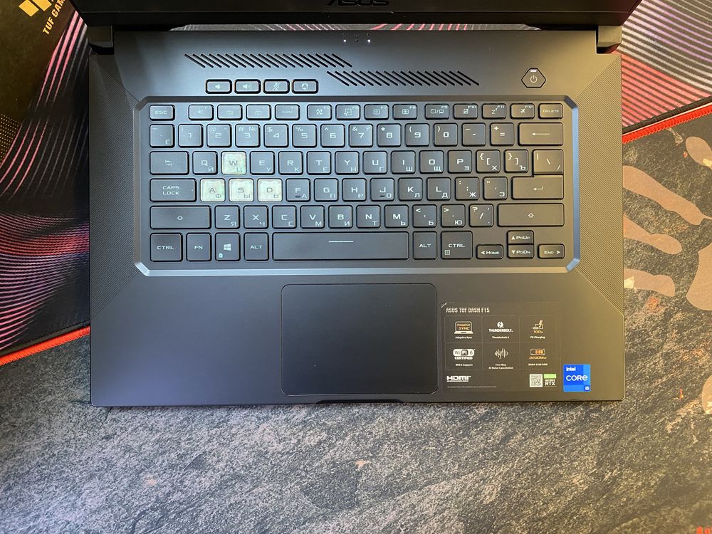 Игровой Ноутбук Asus TUF Dash F15 Core i5-11300H! 16GB! RTX 3050Ti 4GB