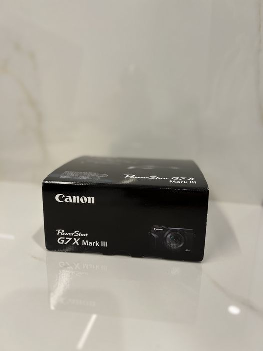 Canon G7X Mark lll, чисто нов