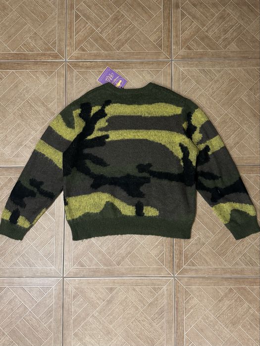 Corteiz Mohair Camo Sweater