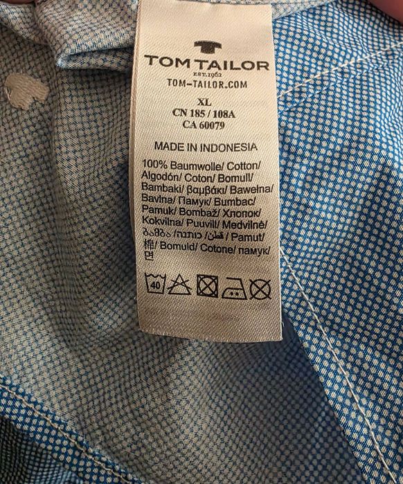 Мъжка риза къс ръкав Tom Tailor L/XL