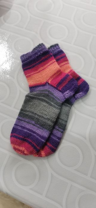 Носки ручной работы.