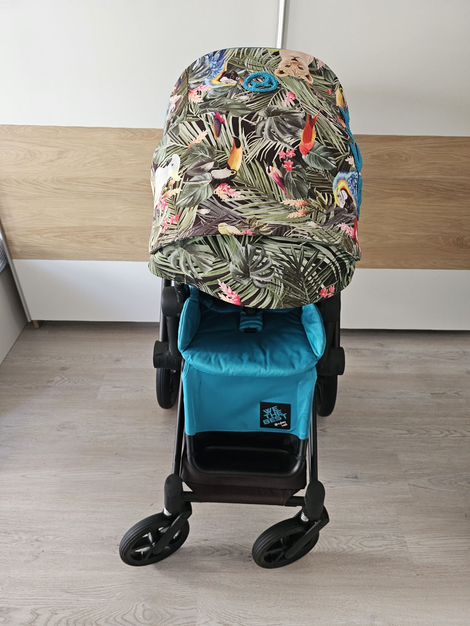 Cybex Priam 3 + тапицерия на DJ Khaled We The Best Blue