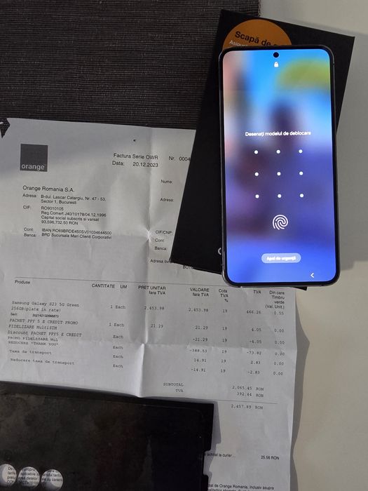 Samsung s 23  inca in garantie