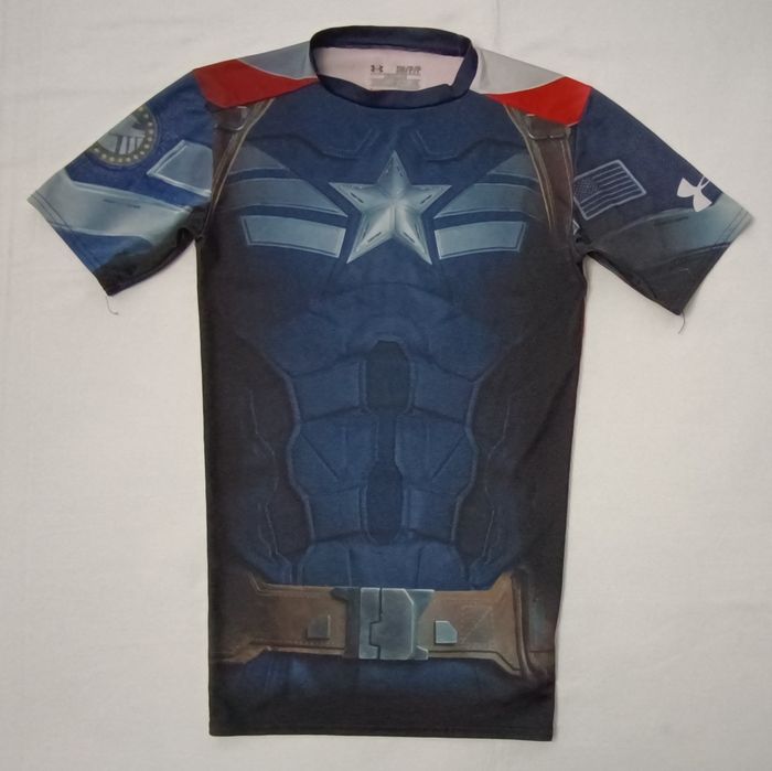 Under Armour UA Alter Ego Captain America Compression тениска S