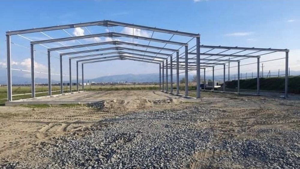 Vand structura metalica din stoc 10x25x4m
