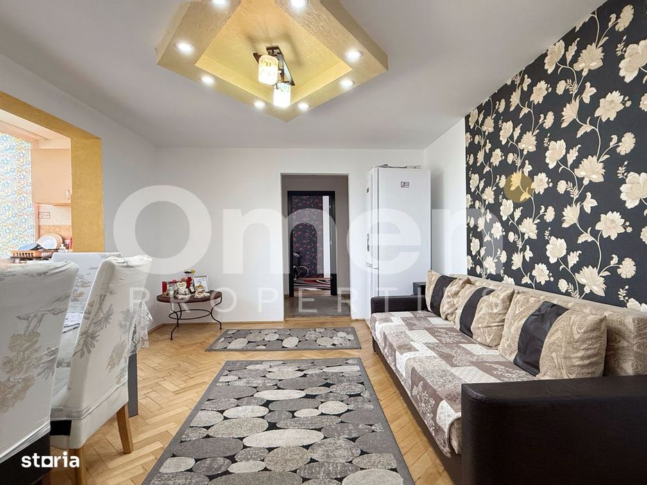 Apartament 3 camere , 53 mp , etaj 4 – Ciprian Porumbescu