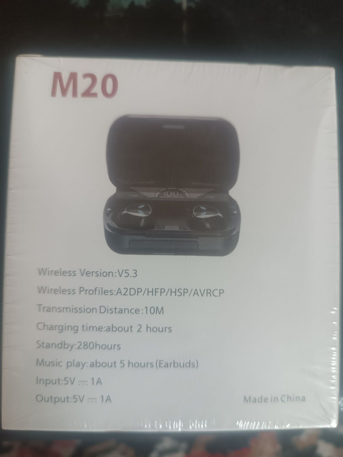 Bluetooht M20 yangi qutida ochilmagan