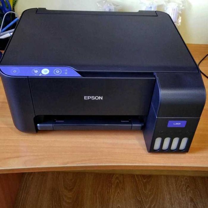 Epson l3100 цветной принтер 3в1