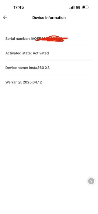 Insta 360 X3 + батерия, зарядно
