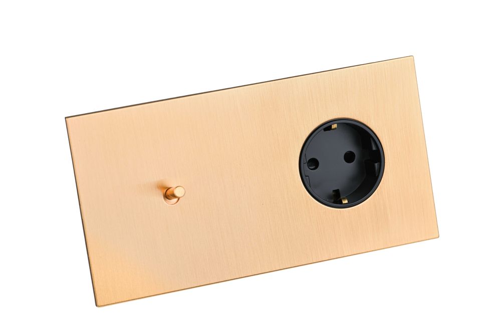Intrerupatoare / prize metalice ,luxury, cap-scara