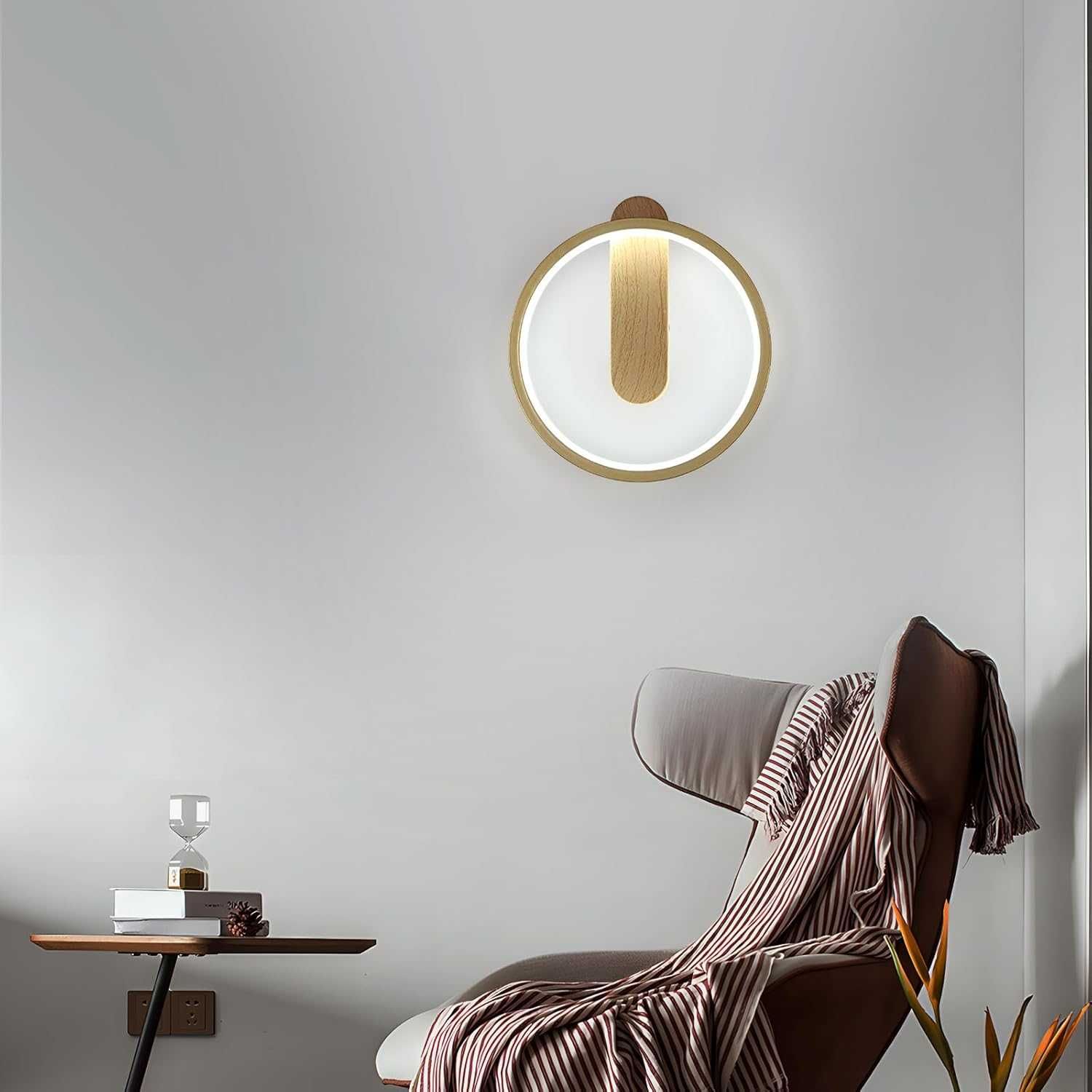 НОВА! LED стенна лампа 15W, 1600LM, 6500K студено бяло