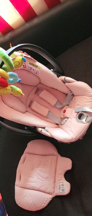 Столче за кола Cybex Simply Flowers pink 0-13кг + база izofix