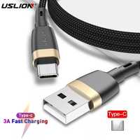 Cablu lung 2m USB-C Fast Charging USLION Samsung iPad etc Nou