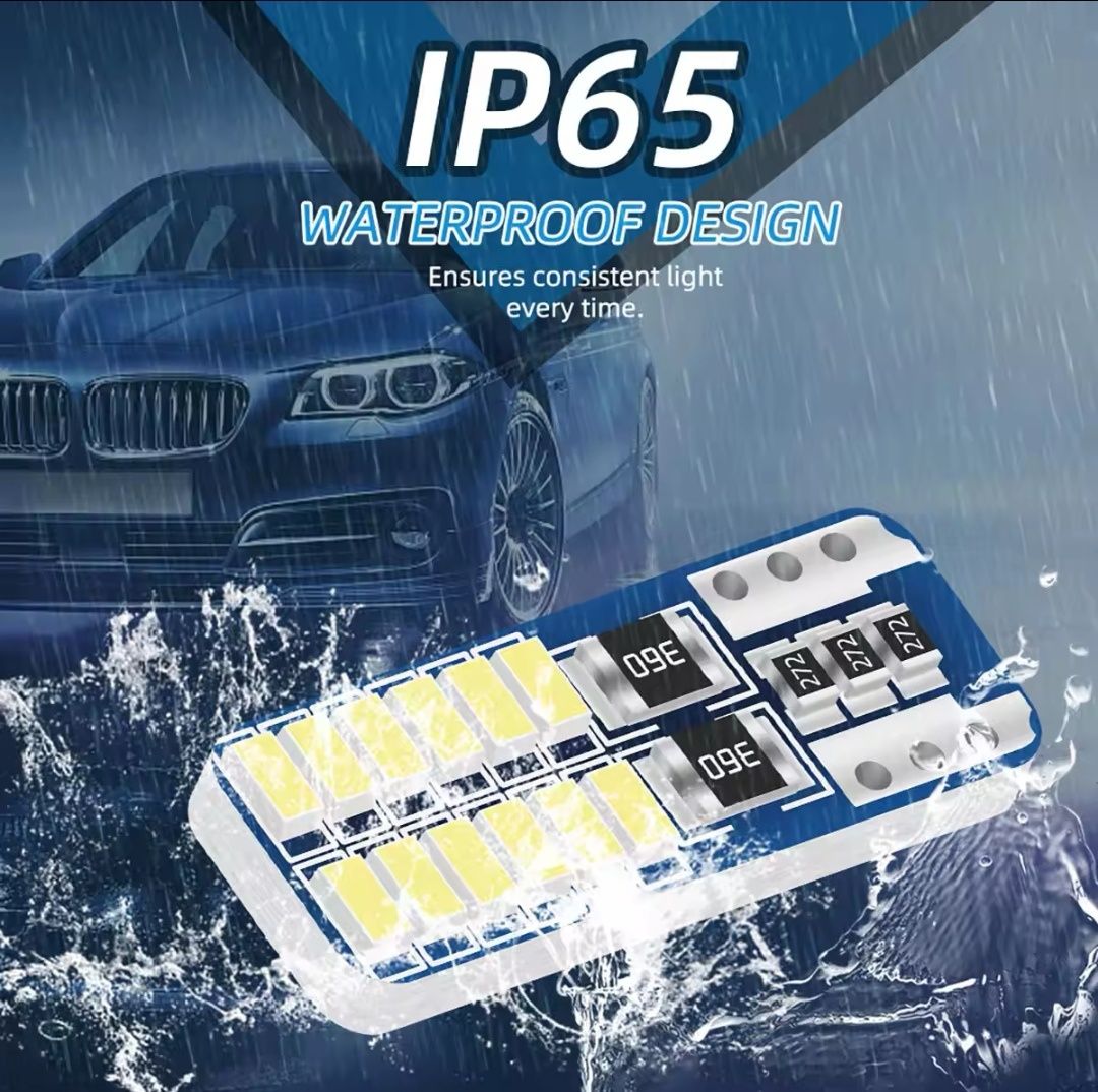 Висококачествени LED лампи T10 W5W Canbus 3014 24SMD