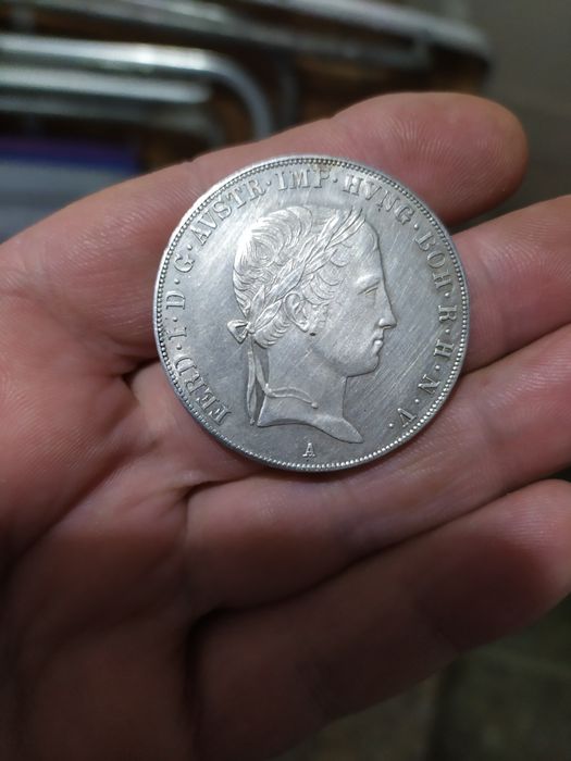Австрийски талер 1845 година Фердинанд 1