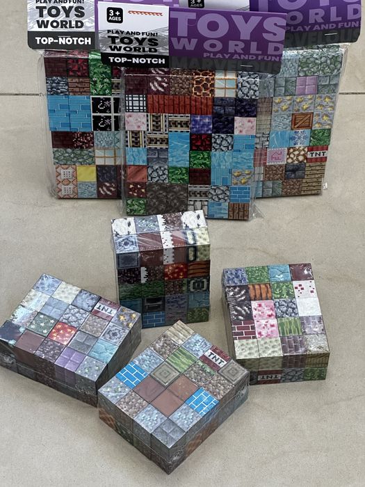 Магнитни кубчета Майнкрафт /Minecraft Magnetic Blocks