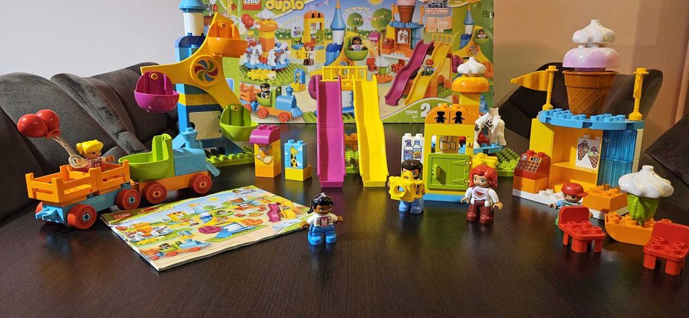 Duplo -  Lego 10840 - Parc mare de distractii (106 piese)