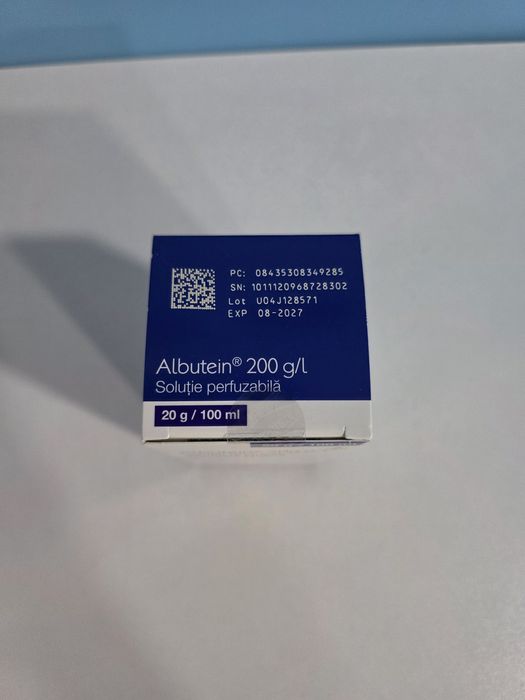 Albuteină 200g/l albumină umană, soluție perfuzabilă grifols, 100ml
