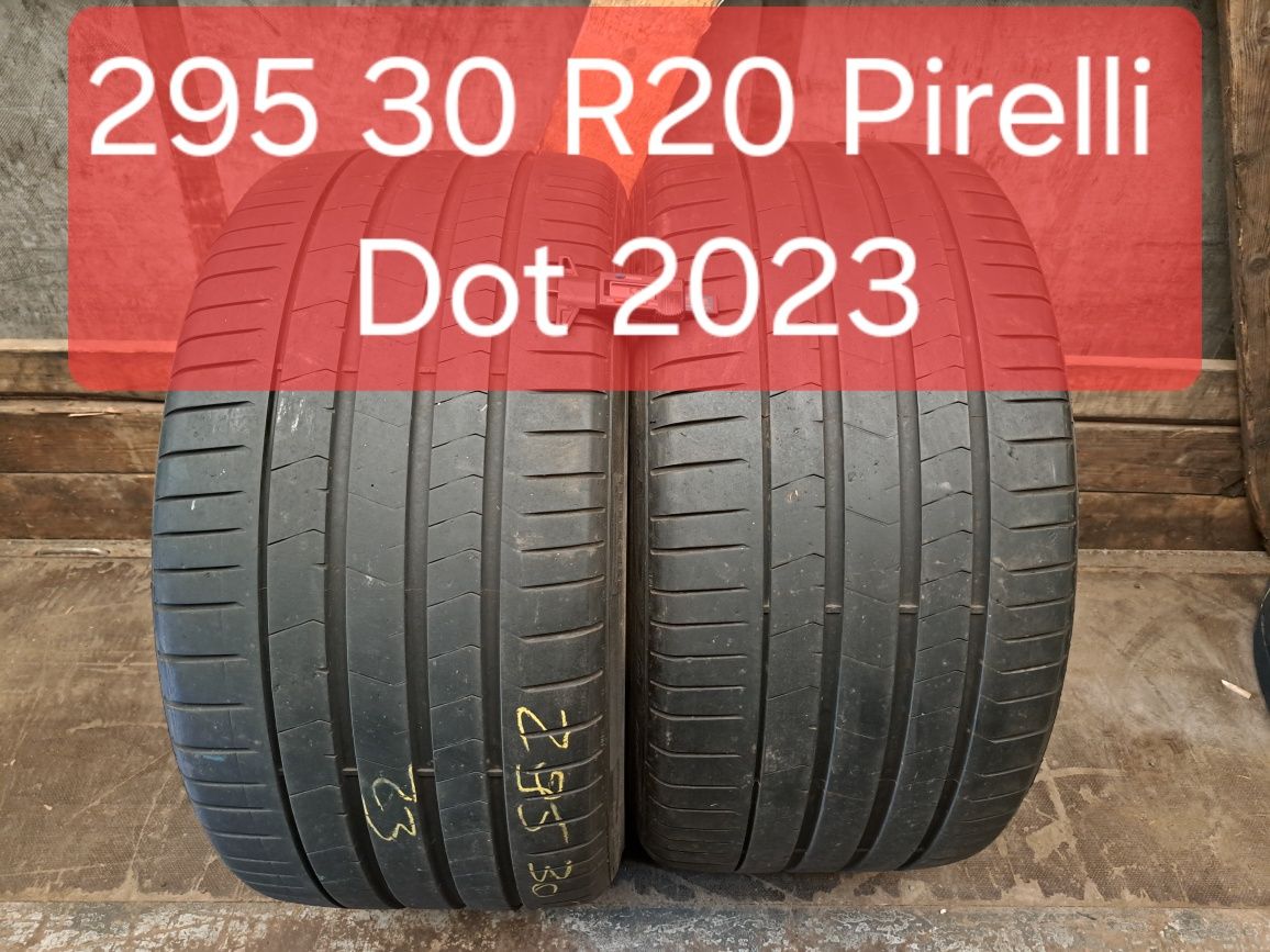 2 anvelope 295/30 R20 Pirelli dot 2023
