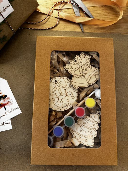 Kit creativ pictura copii +3 ani cadou Craciun