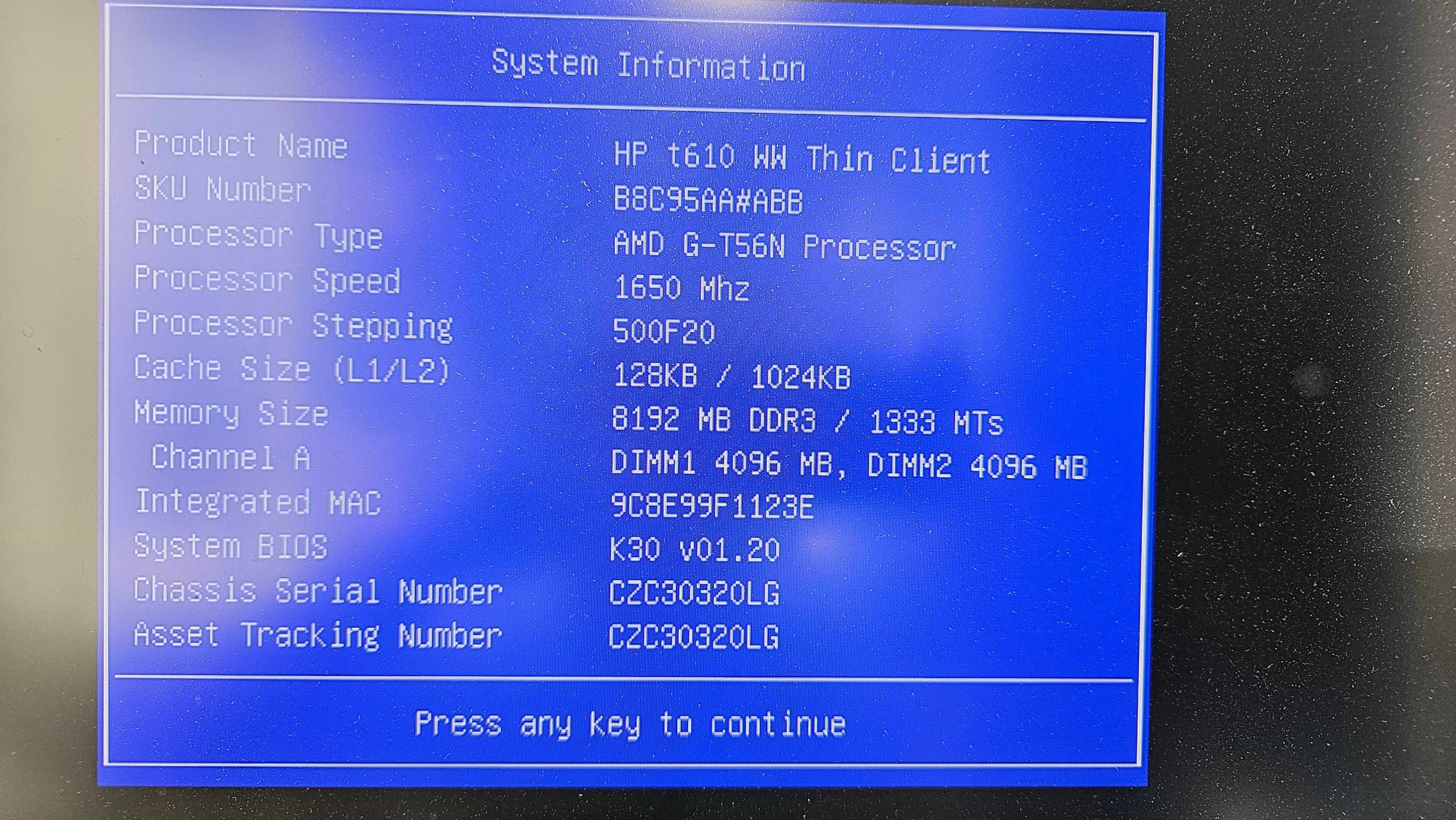 HP T610 мини компютър/тънък клиент/think client