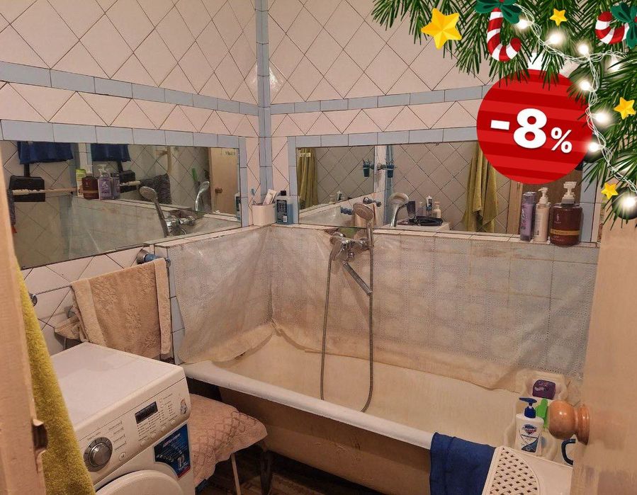 НОВОГОДНИЕ СКИДКИ 3х комнатная кв 78 м2  Куйлюк 5 массив, базарчик