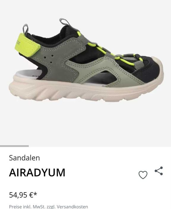 Geox сандали за момче 27 н