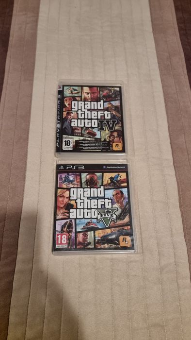 Jocuri originale ps3 SONY GTA4 GTA5 Import Germania