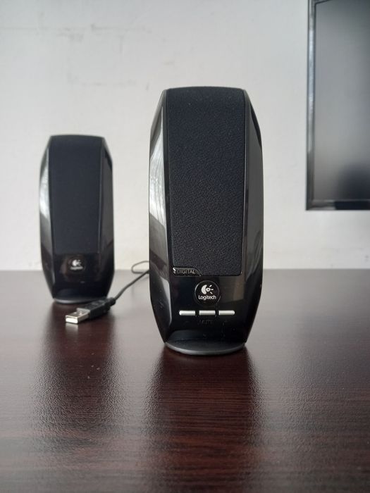 Тонколони Logitech S150 USB 2.0 – 1,2 W RMS, черни – работят отлично