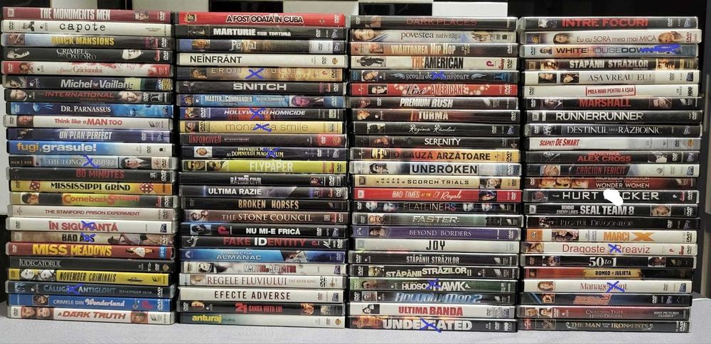 Vand Dvd-uri originale cu filme, subtitrare romana