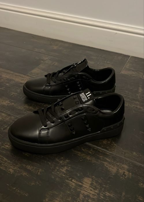 Sneakers Lux Valentino Garavani Rockstud Untitled 11 Negru (All Black)