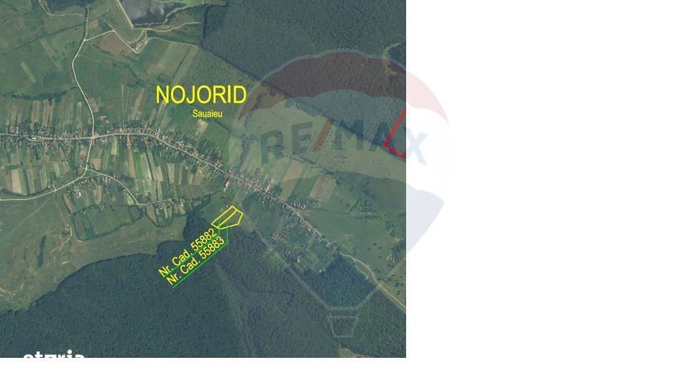 Teren parcelabil la marginea padurii, parcele de 500mp – Sauaieu