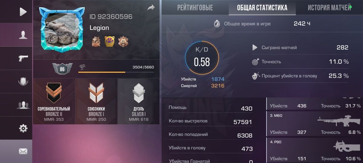 Аккаунт в Стандофф 2