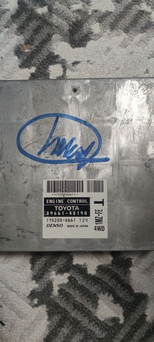 ЭБУ toyota harrier