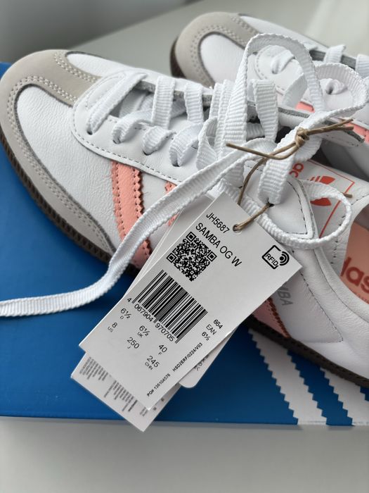 adidas Samba Og W Ftw White/ Clear Orange/ Semcor