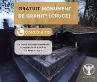 Lucrare funerara ( cavou/ mormant ) cu monument gratuit!