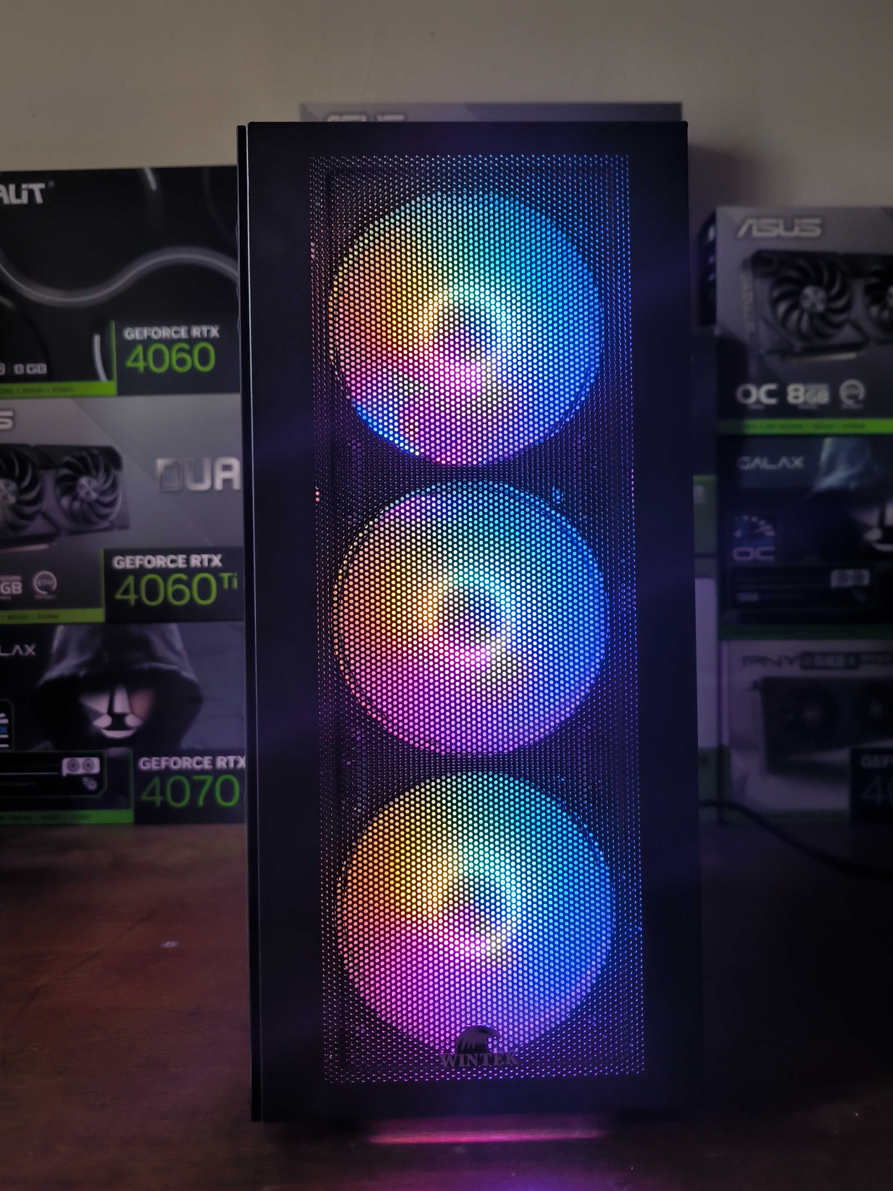 AMD Ryzen 7 3700X до 4400МГц/ GeForce GTX1070 8Гб, DDR4 16Гб SSD 512Гб