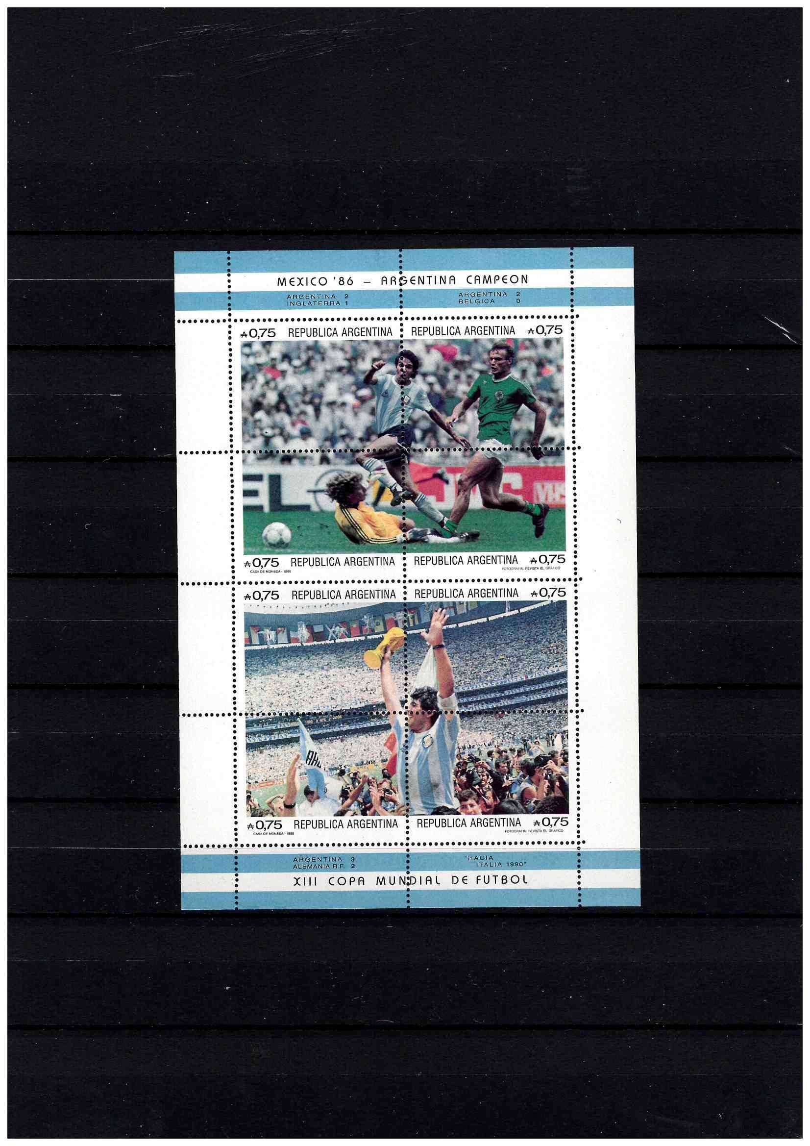 Set Mini Coli Maradona MNH