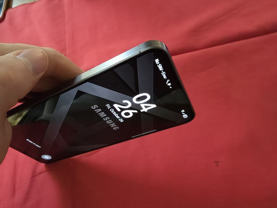 -Samsung A56, Negru, 128Gb, 8Ram, doar telefonul, ireprosabil, stare p