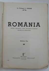 Romania studiu geografic militar