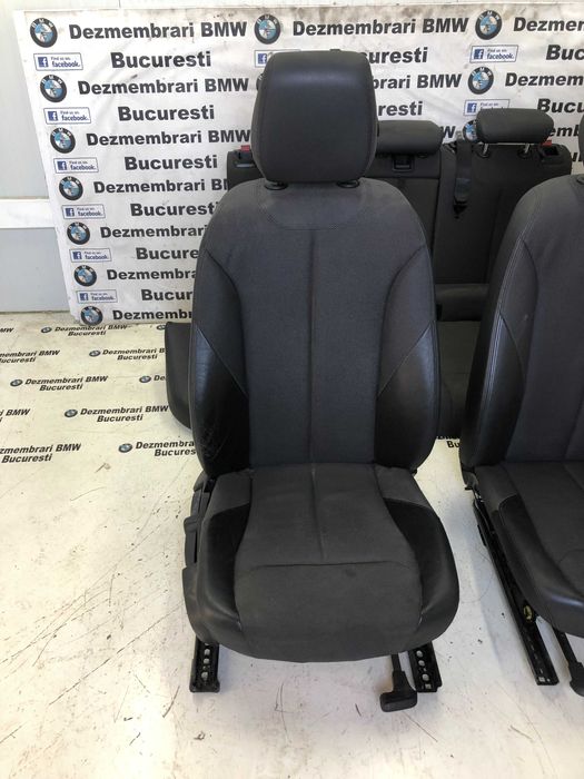 Scaune semi-piele cu incalzire si bancheta BMW F31