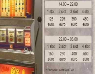 De Inchiriat Slot Machine, jocuri de noroc cu fise.NU  păcănele,