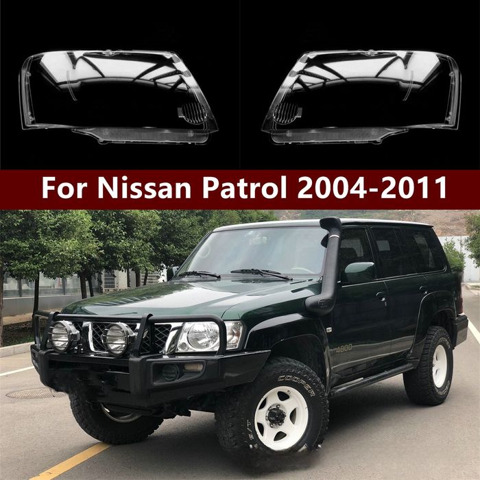 Стекла фар  Nissan patrol