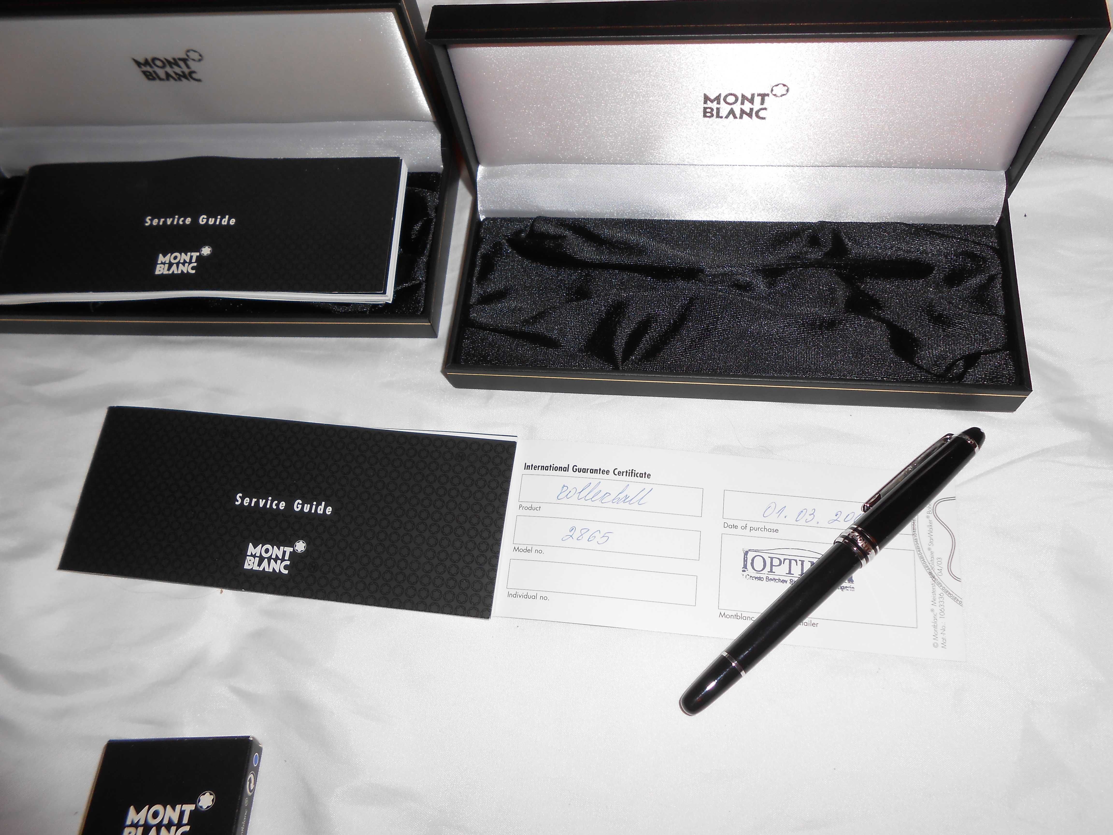 Химикалка Montblanc 100 % оригинална
